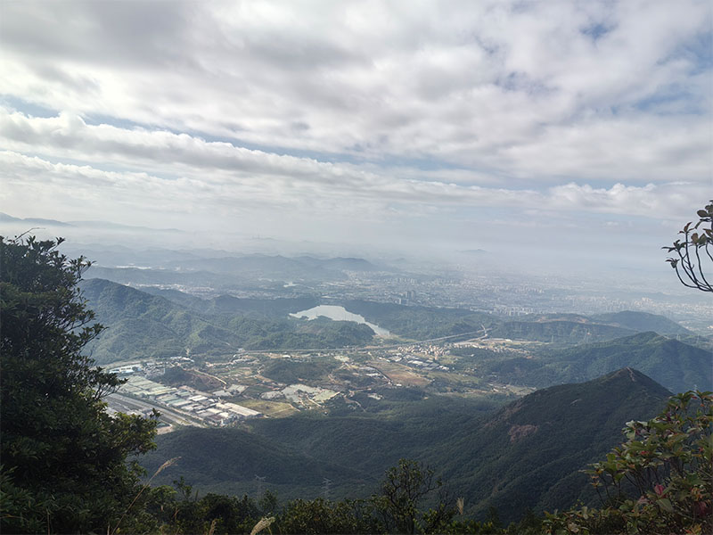 Mountain top scenery