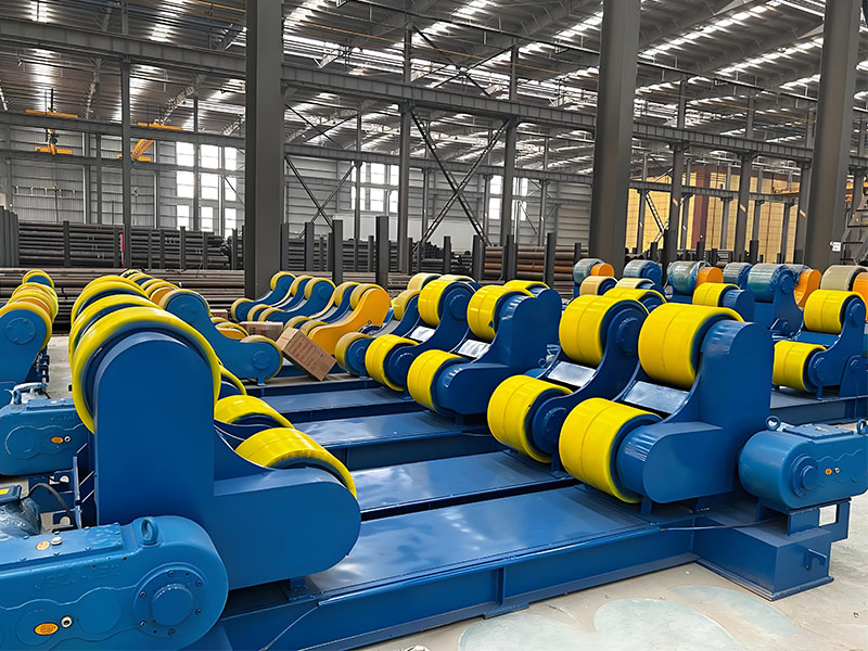 Sliding roller bed roller