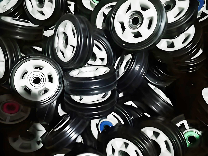 Rubber wheels