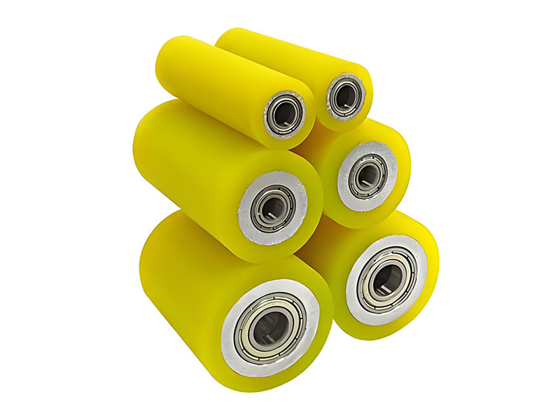 Polyurethane wheels with bearings